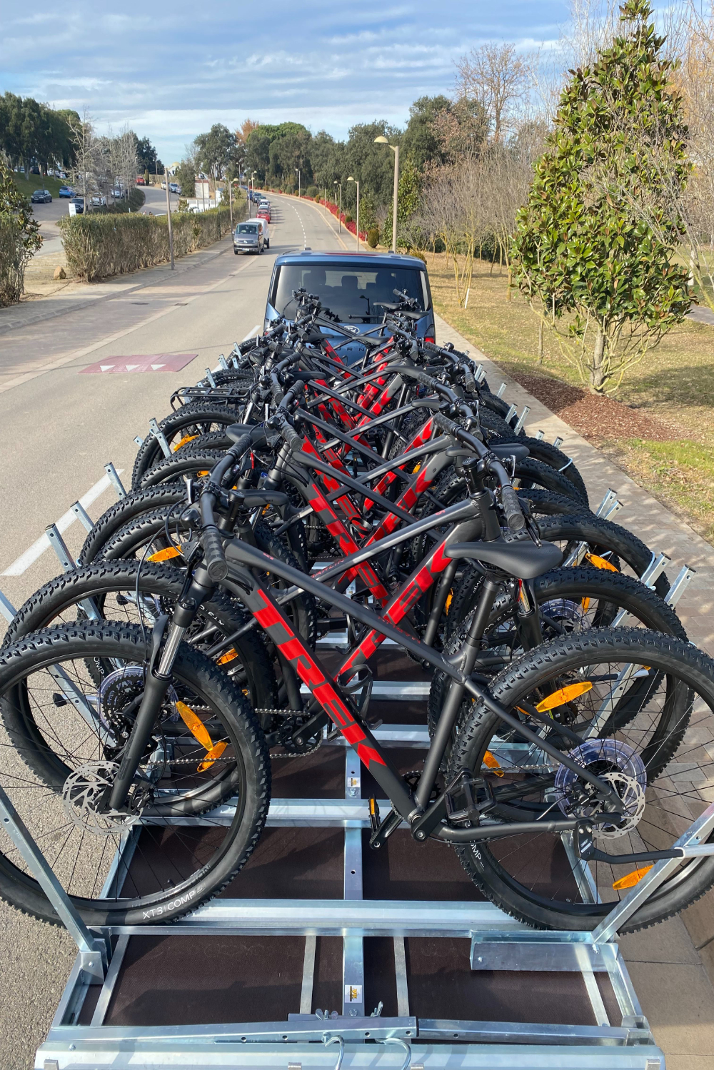 Cua de bicicletes de lloguer Easydrive